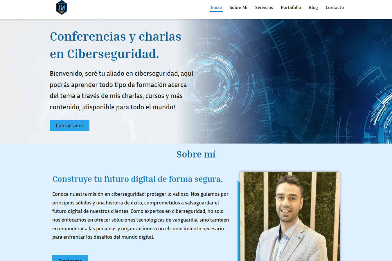 Jaime Morales homepage preview